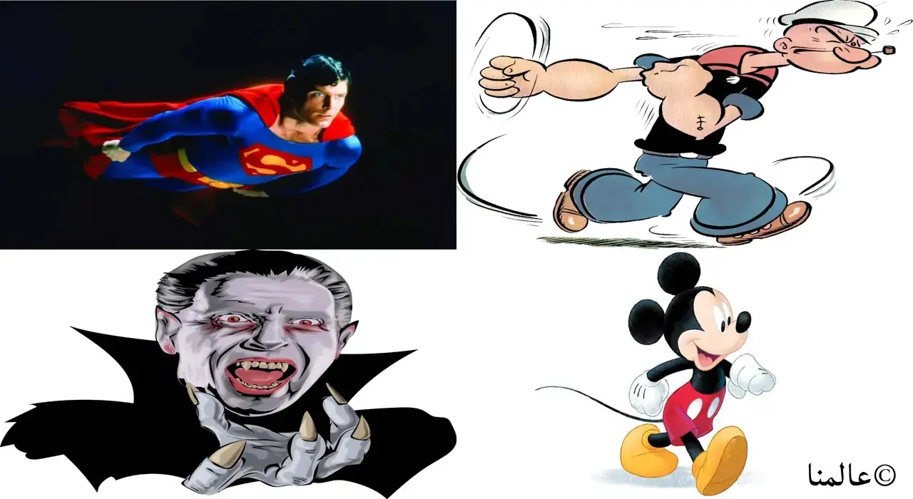 10 شخصيات خيالية