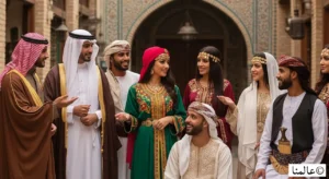 أمثلة على الأزياء الشعبية في بعض الدول العربية