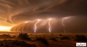العواصف الرملية الكهربائية