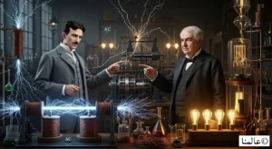 تسلا والجدل مع توماس إديسون
