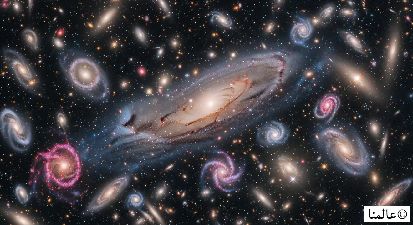 ما هي المجرات؟ اكتشف أنواعها ودورها في الكون 1 المجرات