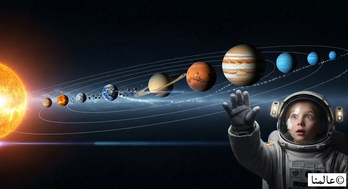 اكتشاف النظام الشمسي