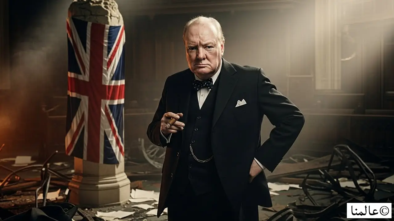 ونستون تشرشل - القائد الذي غيّر مسار التاريخ 1 ونستون تشرشل
