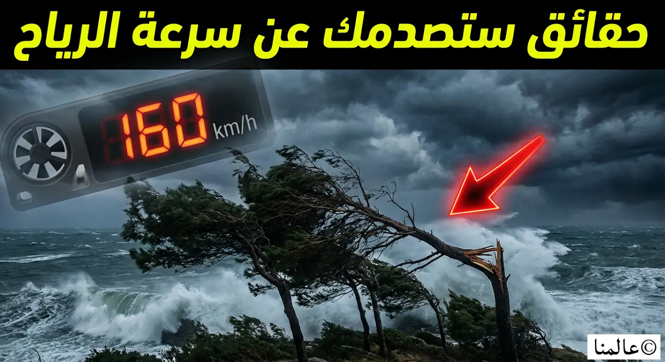 حقائق عن سرعة الرياح