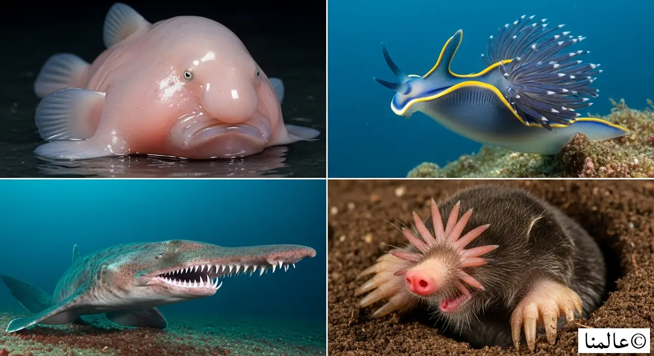 أغرب 10 حيوانات في العالم