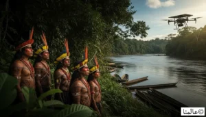 لقطة جوية لغابات الأمازون تُظهر التهديد البيئي الذي يواجه مستقبل القبائل المنعزلة