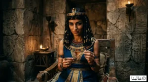 لوحة فنية كلاسيكية تجسد لغز وفاة الملكة كليوباترا بلدغة أفعى الكوبرا